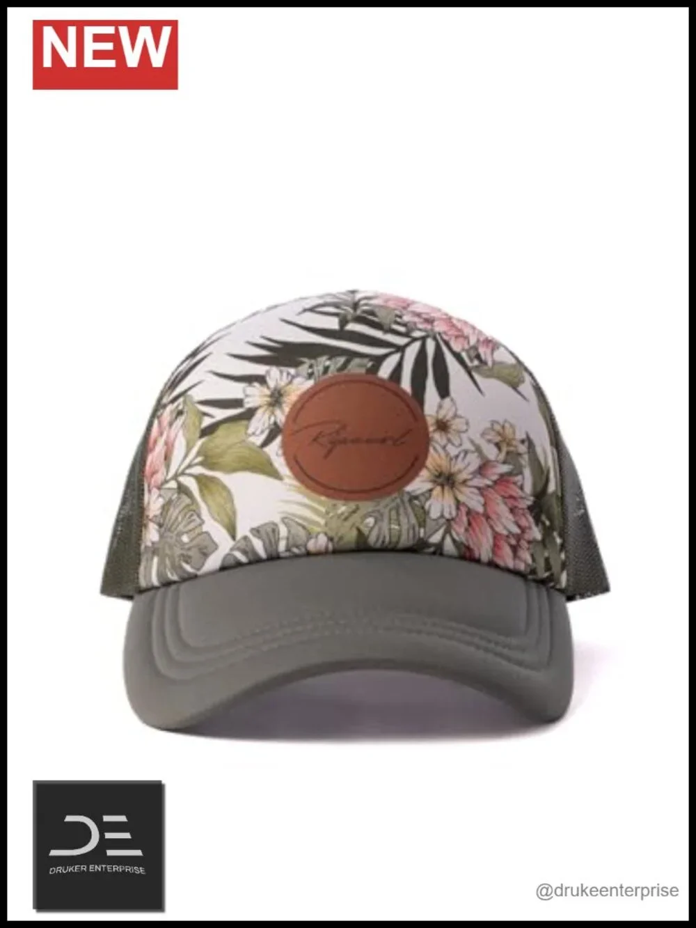 Trucker Baseball Hat Adjustable Snapback Curved Brim Sun Protection